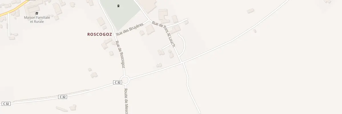 Plan du 7000I Pors Al Louch à Plounévez-Lochrist