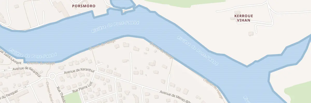 Plan du 17A Av de Menez-Bihan à Pont-l’Abbé