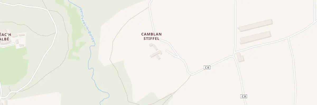 Plan du 107 Camblan Stivell à Saint-Urbain