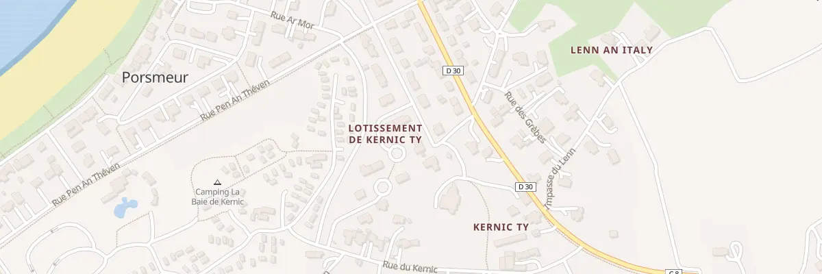 Plan du 28 Rue du Lichen à Plouescat