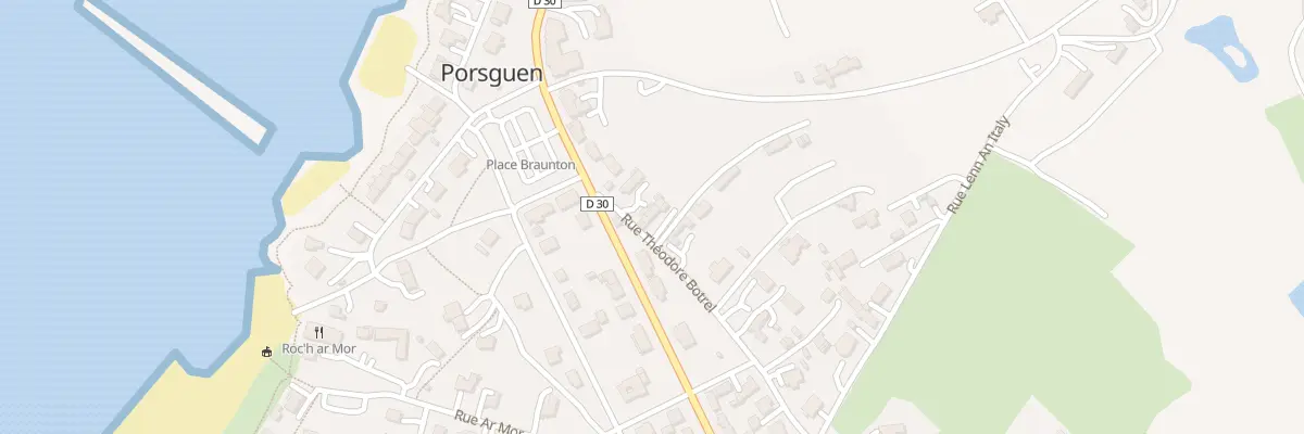 Plan du 5A Rue Théodore Botrel à Plouescat
