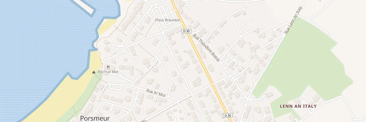 Plan du 7 Rue du Lichen à Plouescat