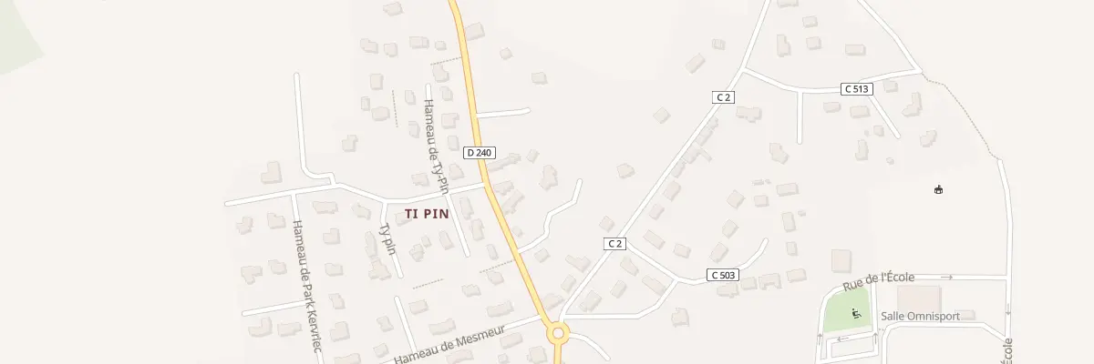 Plan du 4 Rue de Plogastel à Tréméoc