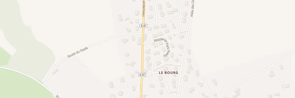 Plan du 30 Rte de Landerneau à Irvillac
