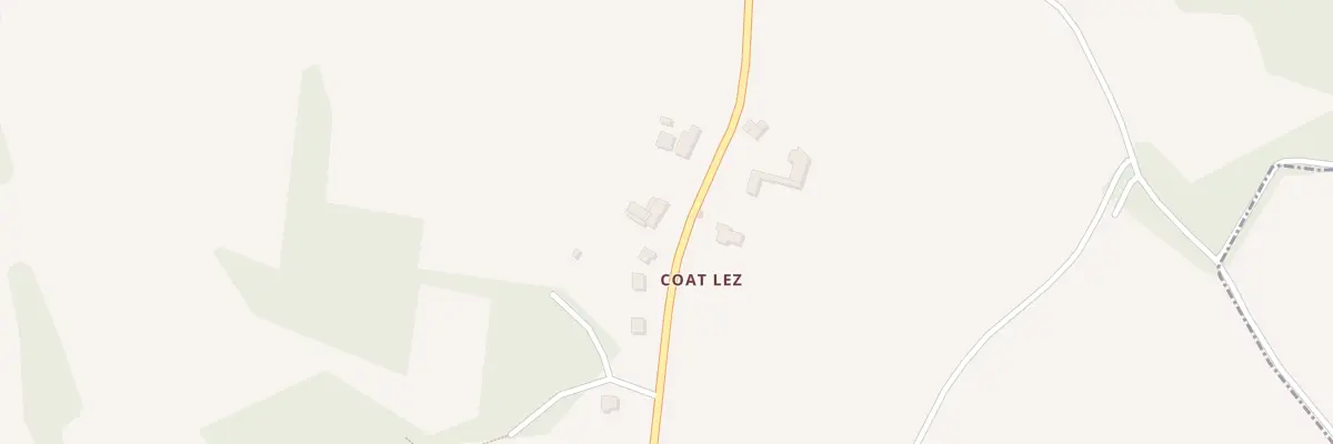 Plan du 240 Rte de Coat Lez à Plounéventer