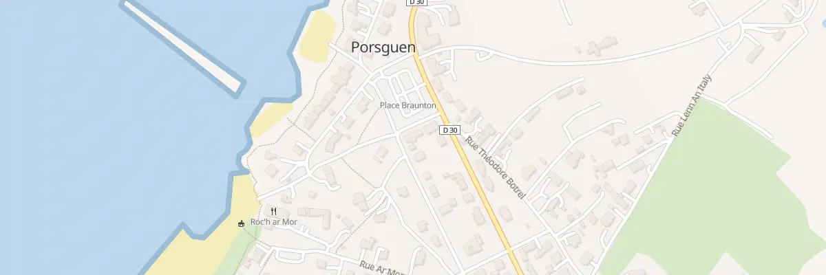 Plan du 1 Rue du Lichen à Plouescat