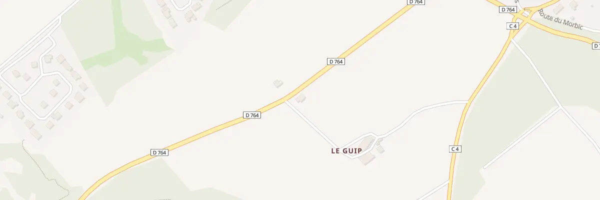 Plan du 318B Guip à La Roche-Maurice