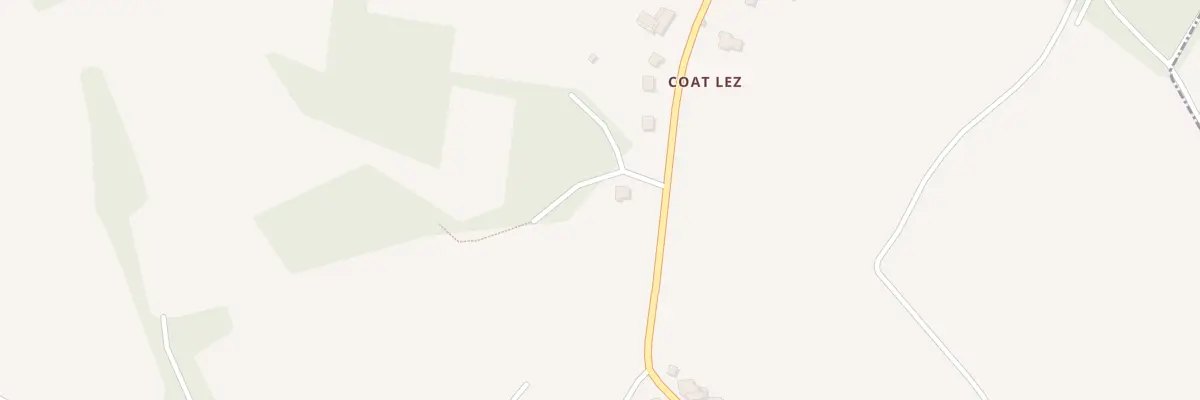Plan du 386 Rte de Coat Lez à Plounéventer