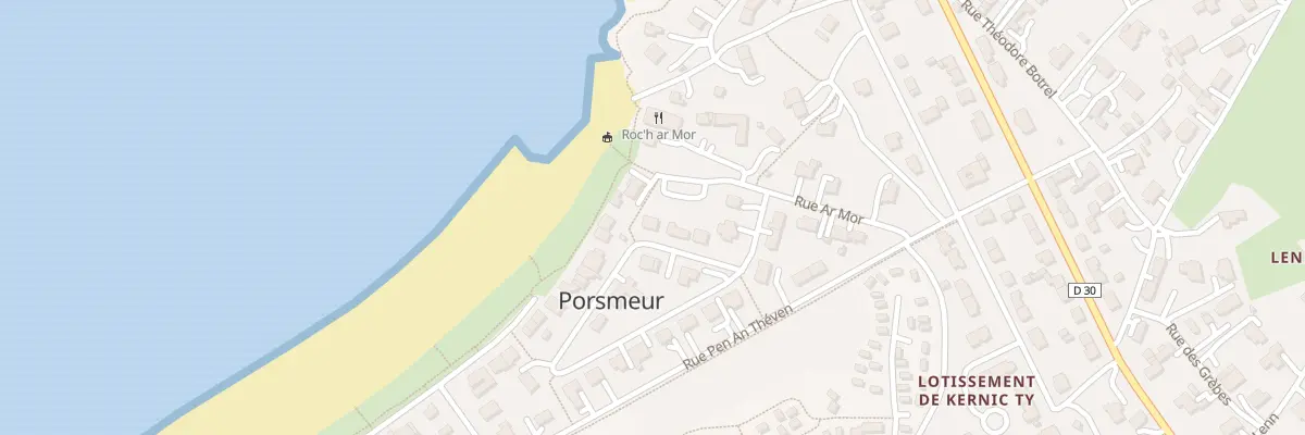 Plan du 8 Rue de l’Athabaskan à Plouescat