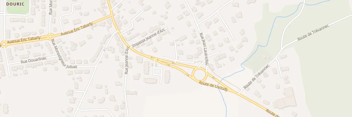 Plan du 125 Rue du Gen de Gaulle à Pont-l’Abbé