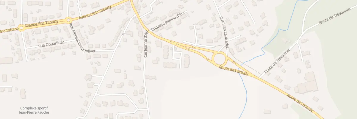 Plan du 122 Rue du Gen de Gaulle à Pont-l’Abbé