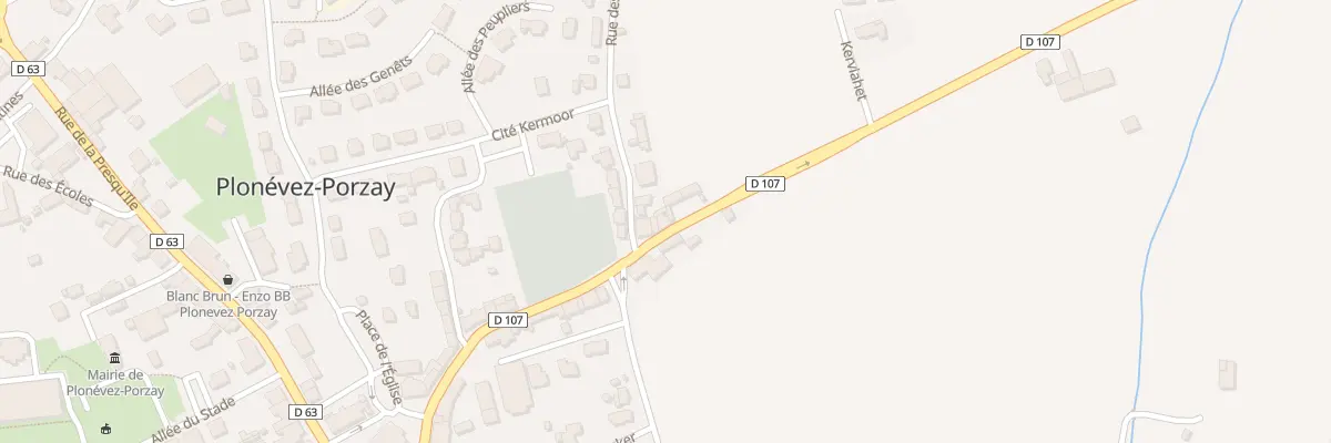 Plan du 18 Rue de l’Argoat à Plonévez-Porzay