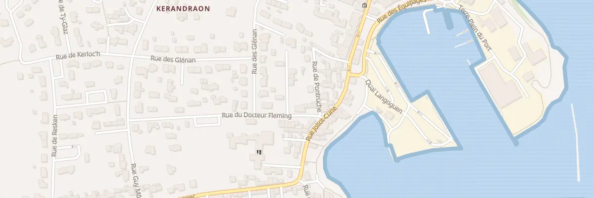 Plan du 25 Rue du Doc Fleming à Plobannalec-Lesconil