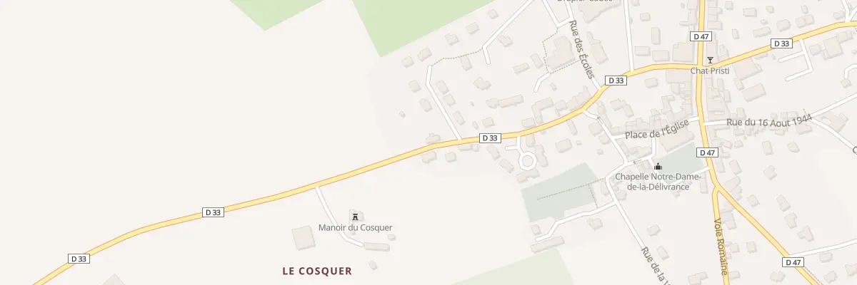 Plan du 28 Rte de Daoulas à Irvillac