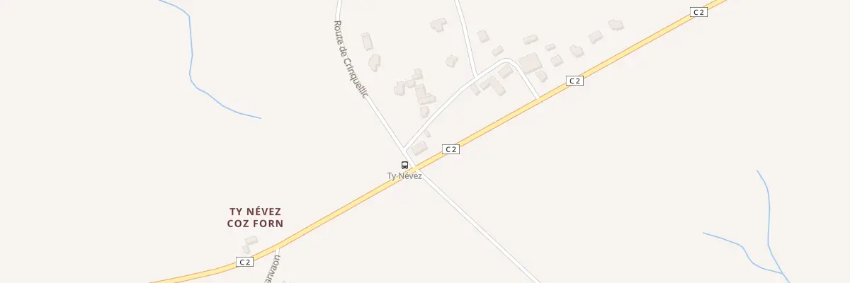 Plan du 8 Che de Ty Nevez Crinquellic à Guengat