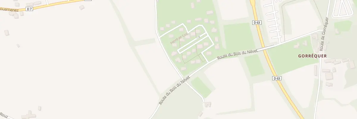Plan du 6 Rue Hent Ar Balan à Locronan