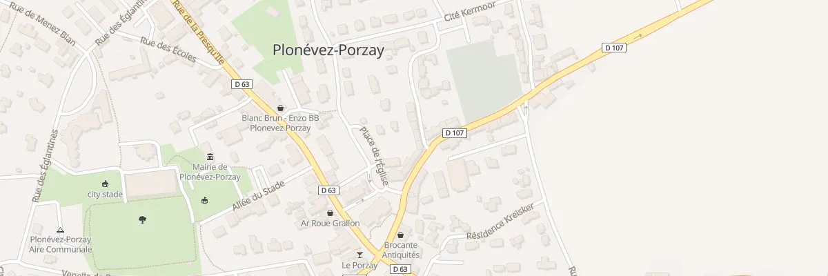 Plan du 4 All des Marguerites à Plonévez-Porzay