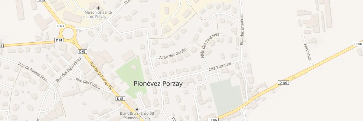 Plan du 5 Rue des Genets à Plonévez-Porzay