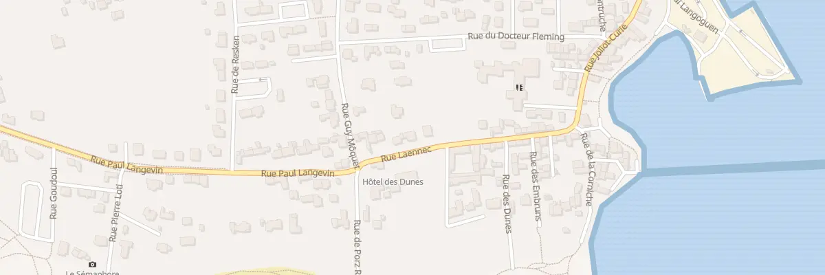 Plan du 24 Rue Laennec à Plobannalec-Lesconil