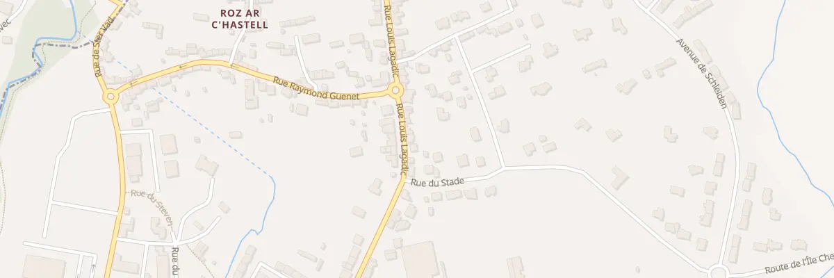 Plan du 22 Rue Louis Lagadic à Pont-l’Abbé
