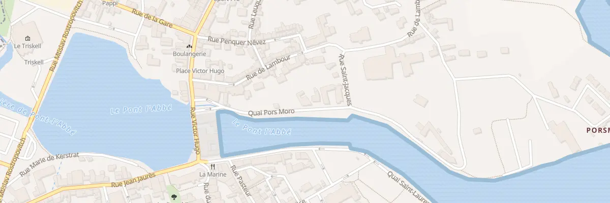 Plan du 15 Quai de Pors-Moro à Pont-l’Abbé