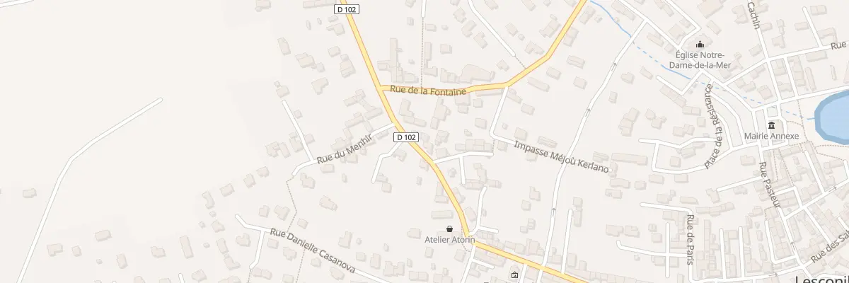 Plan du 6B Rue de la République à Plobannalec-Lesconil