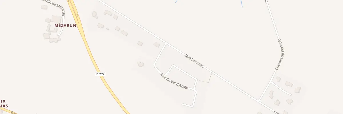 Plan du 3 Rue d’Armorique à Plonéis