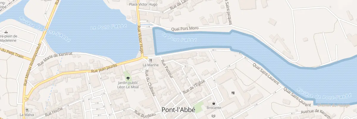 Plan du 8B Quai Saint-Laurent à Pont-l’Abbé