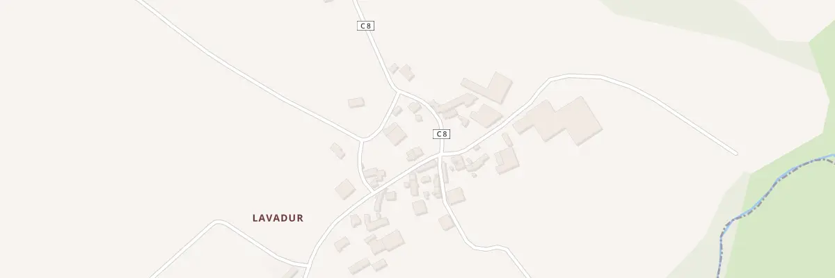 Plan du 6 Lavadur à Irvillac