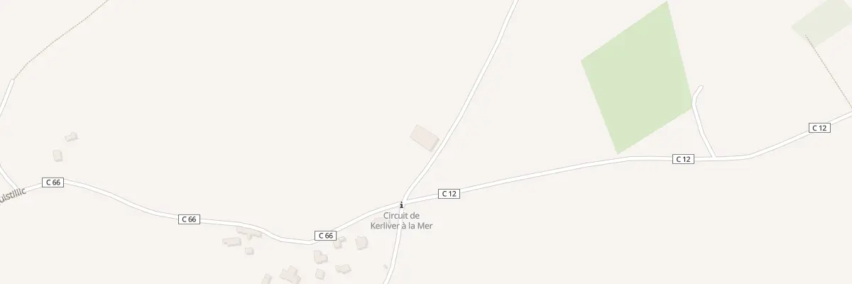 Plan du 710 Che de Quistillic à Hanvec
