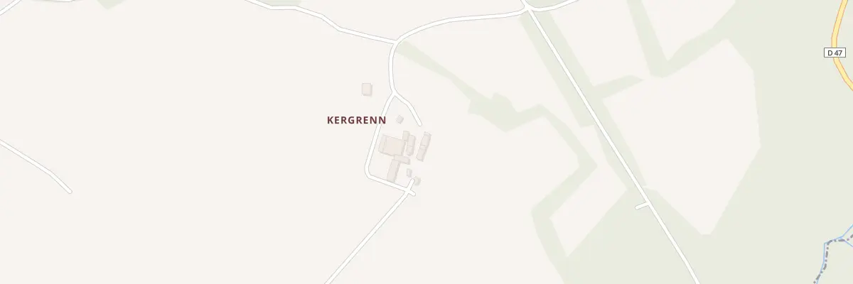 Plan du 114 Kergren à Saint-Urbain