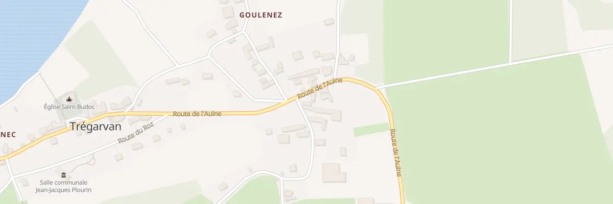 Plan du 42 Goulenez à Trégarvan