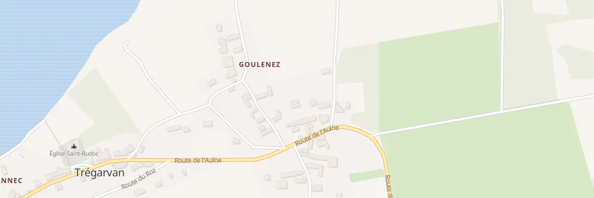 Plan du 5002 Goulenez à Trégarvan