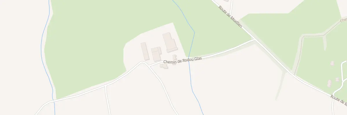 Plan du 5020 Roudou Glaz à Locronan