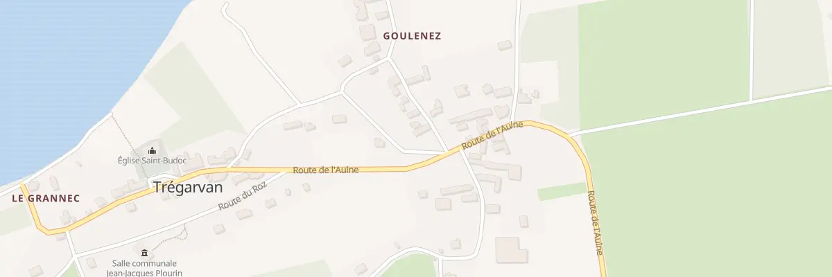 Plan du 29 Goulenez à Trégarvan