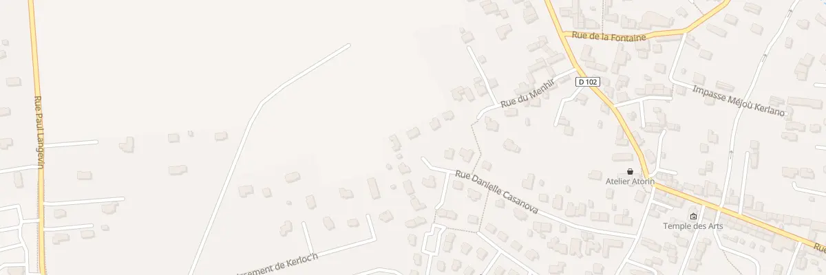 Plan du 32 Rue Danielle Casanova à Plobannalec-Lesconil
