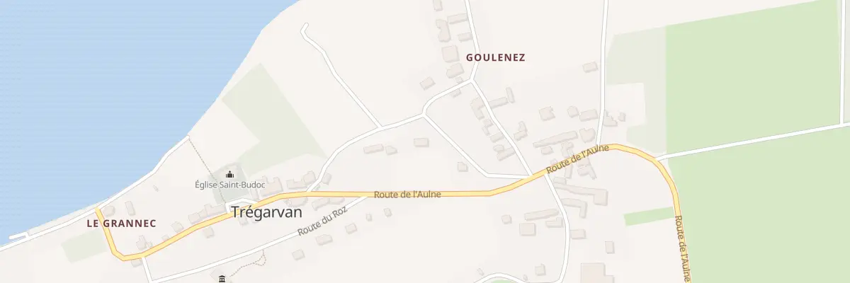 Plan du 23A Goulenez à Trégarvan