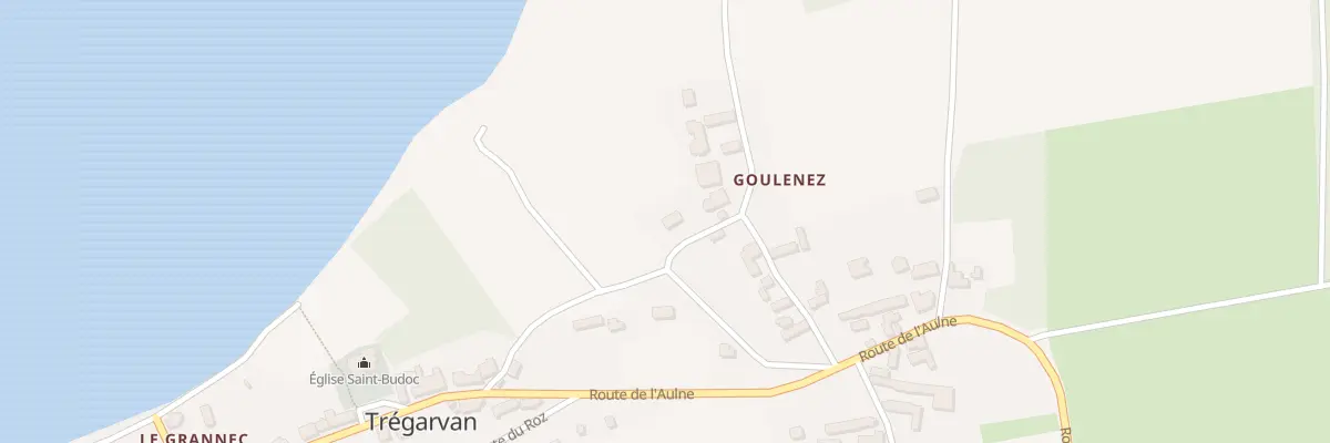 Plan du 25A Goulenez à Trégarvan