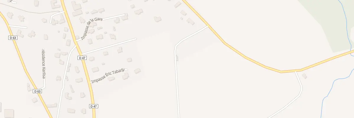 Plan du 16 Kergosker à Plomodiern