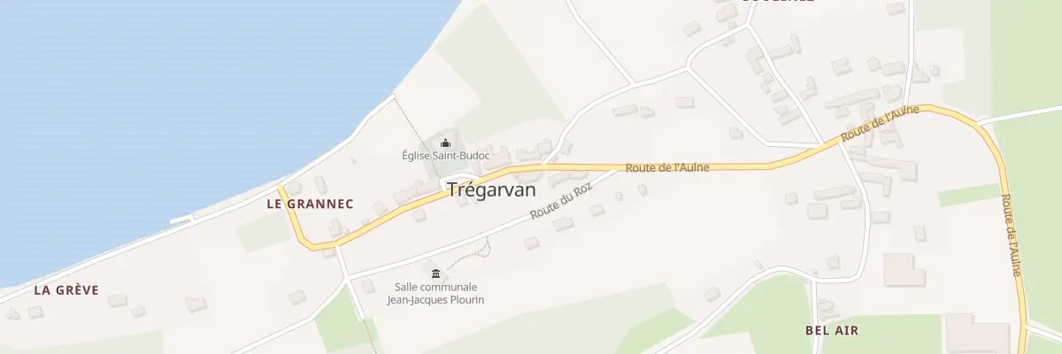 Plan du 19 Le Bourg à Trégarvan