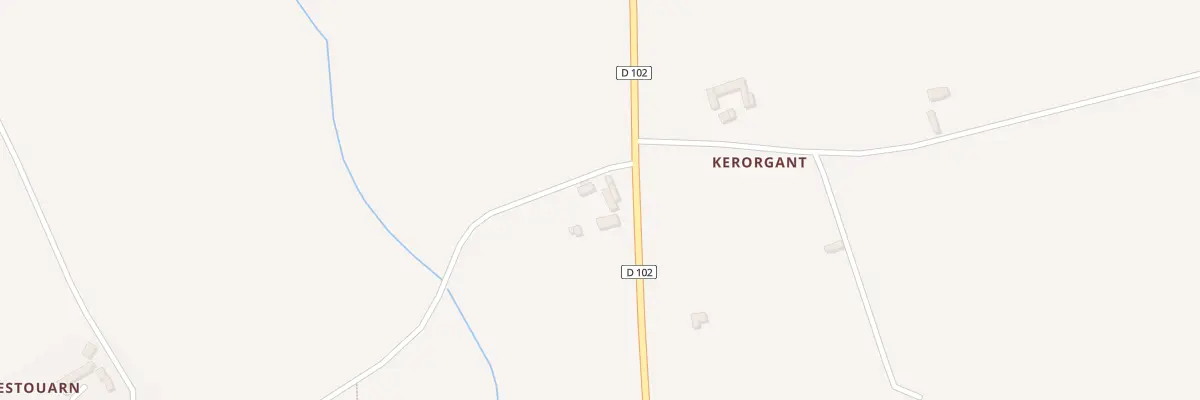 Plan du 3 Kerorgant à Plobannalec-Lesconil