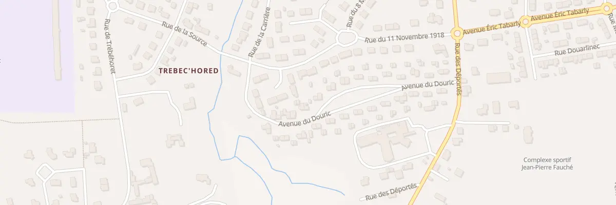 Plan du 42 Av du Douric à Pont-l’Abbé