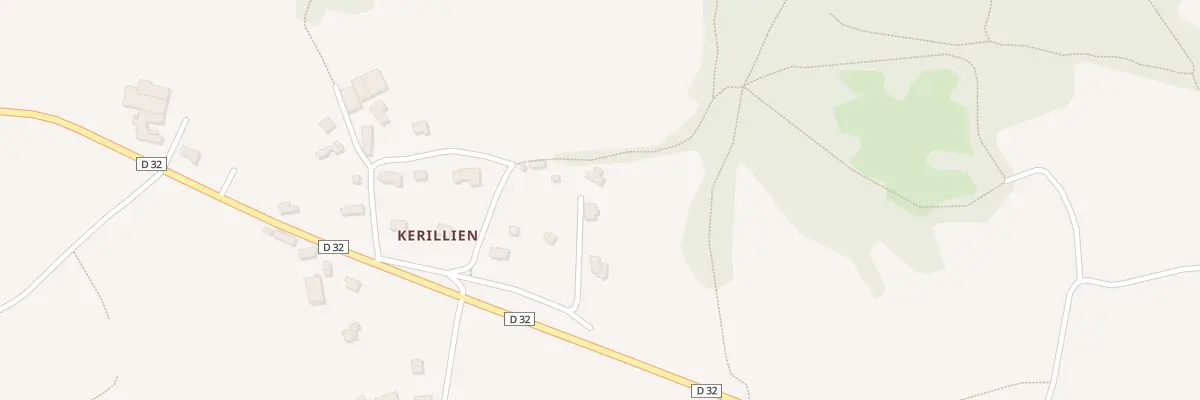 Plan du 164 Imp Hent Meur à Plounéventer