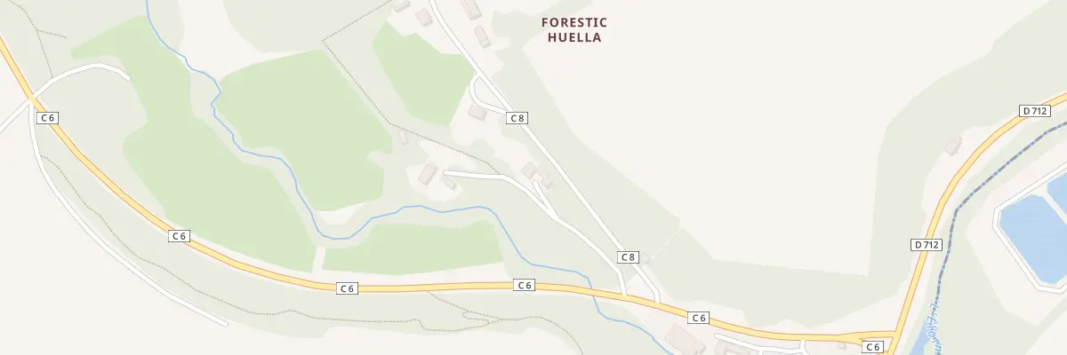 Plan du 1 Forestic Huella à Plouédern