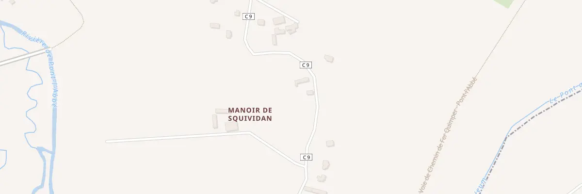 Plan du 22 Ham de Squividan à Tréméoc