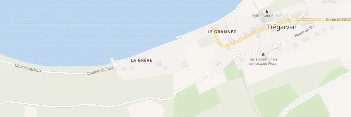 Plan du 3A La Greve à Trégarvan