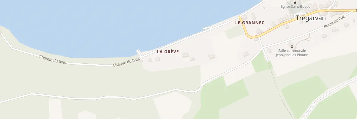Plan du 1979A La Greve à Trégarvan