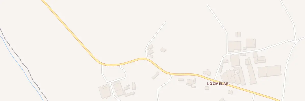 Plan du 724 Rte de Locmélar à Plounéventer