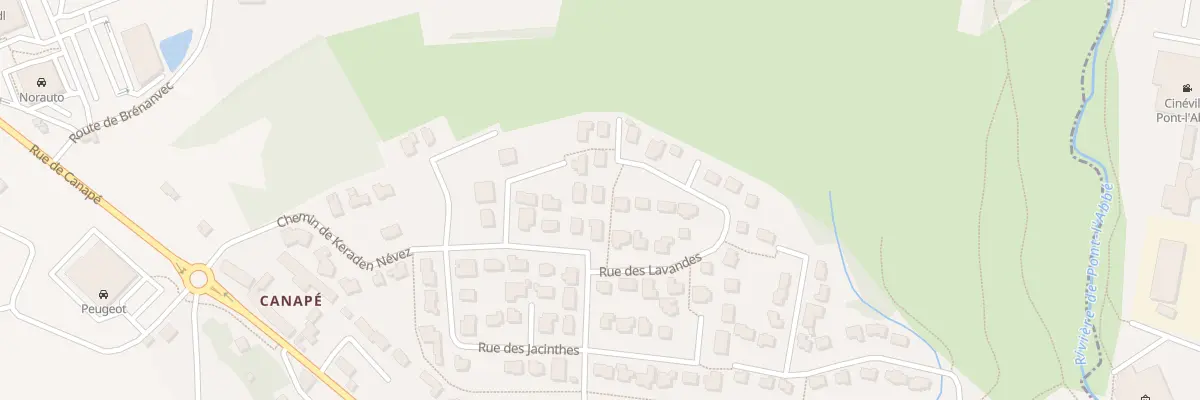 Plan du 19 Rue des Lavandes à Plonéour-Lanvern