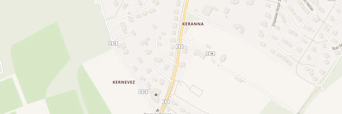 Plan du 5 Keranna à Pencran